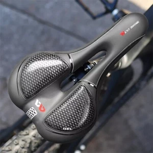 WEST BIKING Gel Silikon Fahrrad Sattel Bequeme Stoßdämpfende Rennrad Saddle - Bild 1 von 13