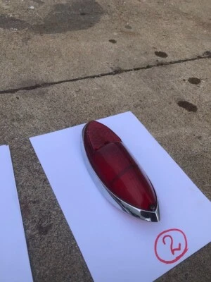 Lente traseira original KARMANN GHIA VW fabricante de equipamento original, vermelha, 1960-1969 #2 boa - Imagem 1 de 4