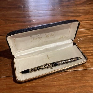 Bolígrafo Arpege Oro 14kt De Colección con Caja MY SIN ELYA NY Perfume Publicidad - Imagen 1 de 7