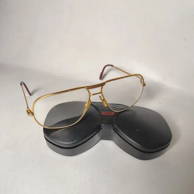 Cartier VINTAGE Gold Glasses 140  62 14 Made in France Paris / graduated glass - Image 1 of 4