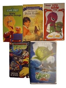 Lot Of 5 Children And Family VHS Tapes.         -D-