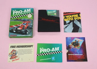 Nintendo NES RC Pro Am Racing w/Box 1987 Working - Image 1 of 4