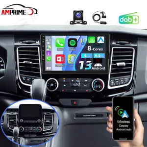 DAB+ 4+64G Carplay Für Ford Transit Custom 2018-2023 Android 13 Autoradio GPS - Bild 1 von 19