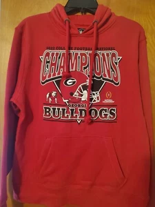 Georgia Bulldogs -Mens Small - 2022 National Champions Sweatshirt- NWT by '47 - Picture 1 of 3