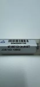 CARMEX MT0807 D21 24UN MT7 Carbide Mill Thread New Stock 1pc - Picture 1 of 3