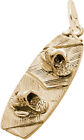 10K Or 14K Gold Wakeboard Charm By Rembrandt