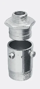 Adaptador de barril / adaptador de tanque 2" - 1" 2 piezas para fácil montaje de la bomba en el tanque - Imagen 1 de 1