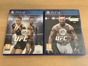 UFC 2 & UFC 3 (PS4) - Both Brand New - Picture 1 of 11