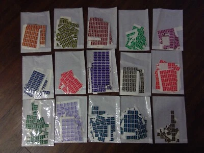 SG 723 - 744  MACHIN 1967 LOW VALUE  1/2d - 1/9d LARGE BLOCKS MNH CAT £1698.00 - Image 1 of 4