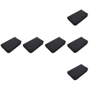 6 Pieces CD-Tasche Reisen Fräulein CD-Schutzhülle DVD-Aufbewahrungsboxen - Afbeelding 1 van 12
