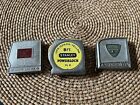 3 Vintage Tape Measures 8ft Stanley-10ft Craftsman-10ft Interpace-9ft+read AS IS