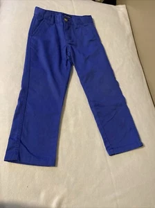 Chaps Boys Blue Classic Chino Pants Boys Size 4 - Picture 1 of 9