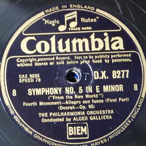 78rpm 12" orphan COLUMBIA D.X. 8277 - Picture 1 of 1