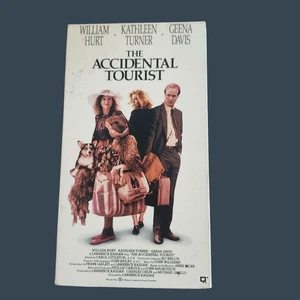 The Accidental Tourist VHS Tape 1988 Warner Home Video Drama - Picture 1 of 3