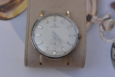 Vintage 1960s HELBROS 7J Manual Wind Men's Watch--4 Repair - Image 1 of 4