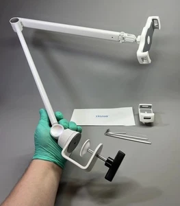 Desk Long Metal Arm Phone iPad Tablet Holder Stand 3.5-13 Inches Maximum 31 In - Bild 1 von 24