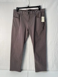 NWT Lucky Brand Gray Men's 221 Straight Pants, Sz. 36 X 32 - Picture 1 of 3