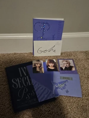 SIGNED Gaeul Ive Secret Album CD Autographed Auto PC US Postcard All Inclusions Foto 1 de 4