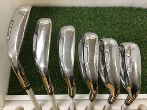 Cobra AMP CELL 6-S Iron Set 5i R Flex Used Silver 6 pcs Golf Clubs - Picture 1 of 5