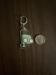Pop Culture Keychains Nickelodeon Invader Zim Keychain GIR - Picture 1 of 3