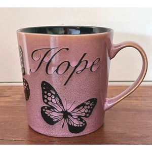 Taza taza Butterfly Hope vintage de Pfaltzgraff repuesto de café descontinuada - Imagen 1 de 8
