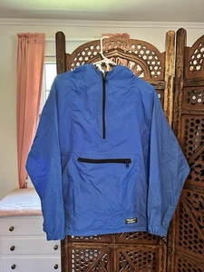 L.L. Bean Men's Vintage Anorak Windbreaker Jacket Blue Size XL - Picture 1 of 6