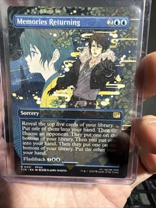 Magic MTG - Memories Returning - Borderless (0331) Final Fantasy NM - Picture 1 of 2