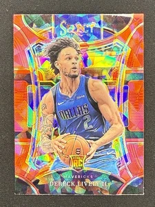 2023-24 Panini Select Mezzanine Level Red Cracked Ice Dereck Lively II #313 RC - Picture 1 of 2