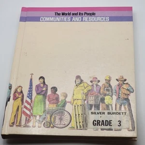The World And Its People Communities And Resources 1982 Silver Burdett Textbook - Picture 1 of 4