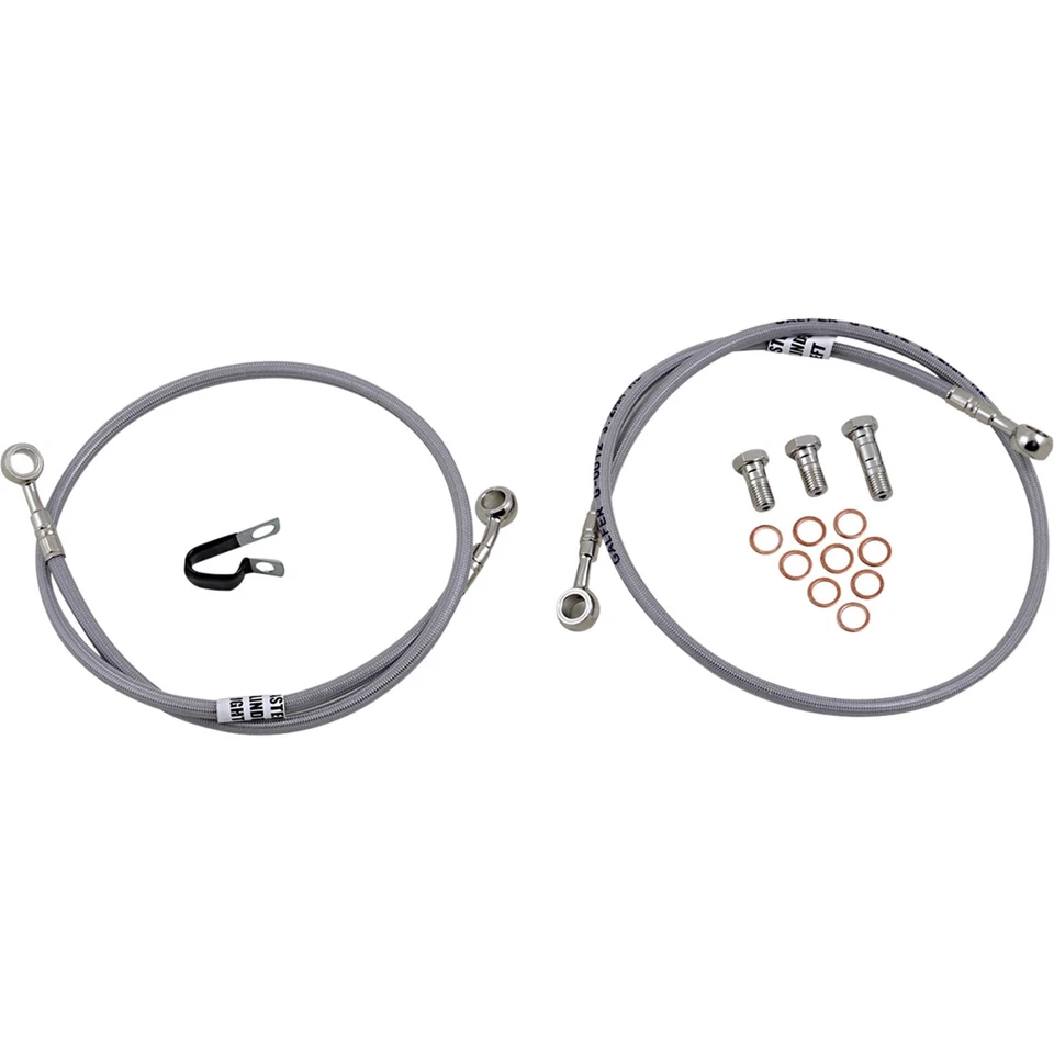 Galfer Brake Line - Stainless Steel for Yamaha 2004-2006 FZ6 FK003D431-2 - Imagem 1 de 3
