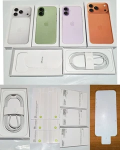 iPhone 17 Pro Max iPhone 17 Empty Box  Factory Paper Box Screen  - Picture 1 of 8