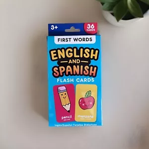 Englische und spanische Flash-Karten: Erst- oder Sehwörter - Alter 3+ NEU! - Bild 1 von 4