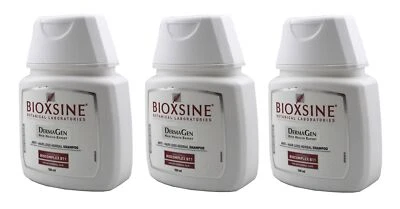 BIOXSINE BOTANICAL LABORATORIES Bioxsine pflanzliches Shampoo 3x 100 ml bei Haarausfall - normal trockenes Haar