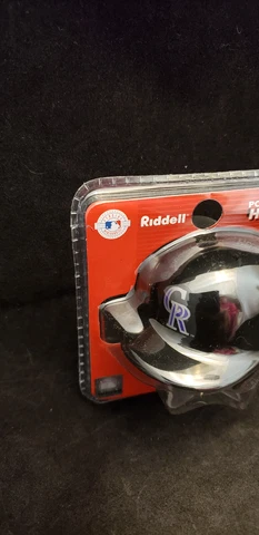 COLORADO ROCKIES  #440 POCKET PRO FOOTBALL HELMET RIDDELL MLB Cover