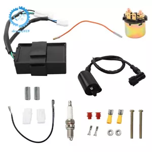 CDI Box Ignition Coil Relay spark plug for Kawasaki Bayou 300 KLF300C 4x4 88-04 - Foto 1 di 13