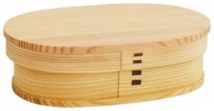 Japanese Lunch Bento Box Odate Kogeisha Magewappa Akita Cedar Oval Small Japan - Picture 1 of 4