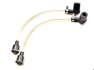 Clear Translucent Spark Plug Wires wire set Triumph T120 TR6 T100 650 500 - Picture 1 of 4