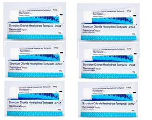 Thermoseal Repair Toothpaste 100 gm Each Pack Of 6 For Sensitive Teeth Free Ship - Picture 1 of 4