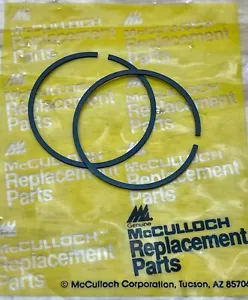 OEM NOS McCulloch 54cc Piston Ring Set for 10-10 Model Saws PN 62814 (Bin 5) - Picture 1 of 3