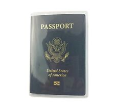 Passport Cubierta Water-Prove Plástico Passport Protector