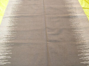 Brown Color Afghan Mat Hand woven 5'x8' ft Flat Weave Reversible Dhurrie Kilim