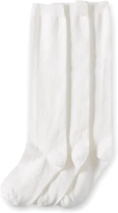 Jefferies Socks Girls' 186604 School Uniform Knee-High Sock Size S 9-1 - Picture 1 of 2