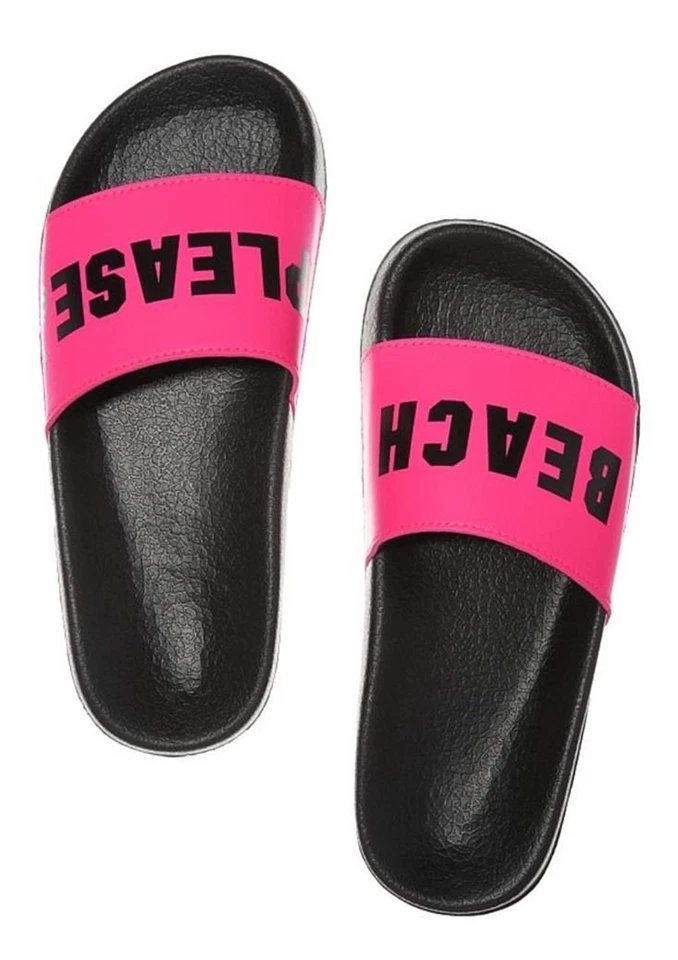 Sandalias deportivas Victoria's Secret rosa de una sola correa color rosa pequeñas nuevas con etiquetas Foto 1 de 1