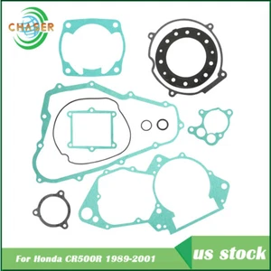 Fit For Honda CR500R 1989-2001 NEW Complete Full Engine Gasket Set - Picture 1 of 10