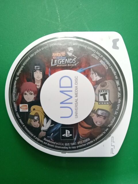 Naruto Shippuden Legends Akatsuki Rising Psp, Jogo de Videogame Usado  91224596