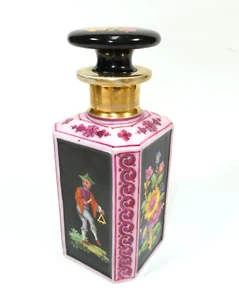 Wien 1835 Porz. Flakon Handbemalt Chinoise - Bild 1 von 17