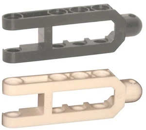 Lego Brick 32195 Technic Beam Split 2 x 6 Towball Coupling Half Select Colour - Picture 1 of 5