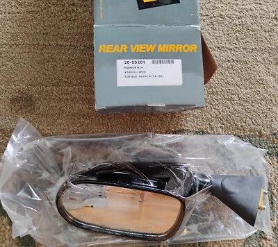 Emgo Mirror Right Black for Suzuki SV650S 1999-2002 OEM 20-55201 - Image 1 of 2