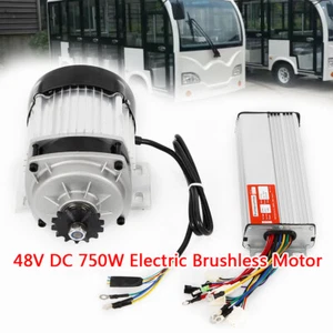Motor Eléctrico Sin Escobillas 48V DC con Controlador Potente Imán Permanente 750W - Imagen 1 de 13