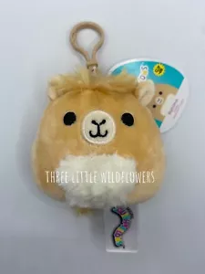 Squishmallow Camel Rahima the Camel 3.5" Clip Wilfred Cow Series BNWT Kellytoy - Picture 1 of 4